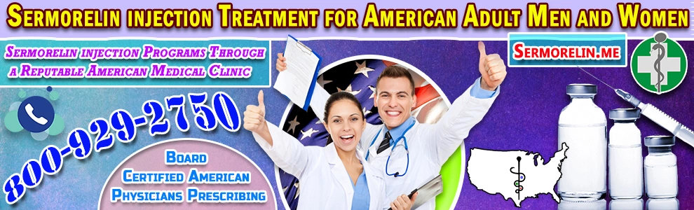 51 sermorelin injection treatment for american adul men and women