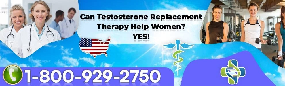 can testosterone replacement help women