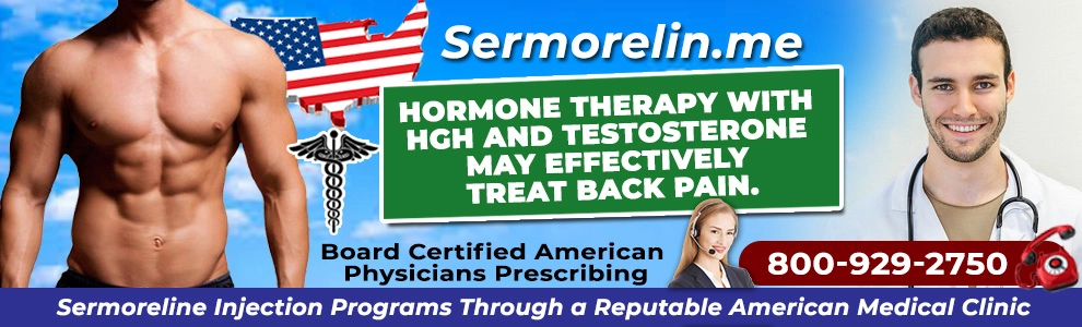 hormone therapy with hgh and testosterone may effectively treat back pain