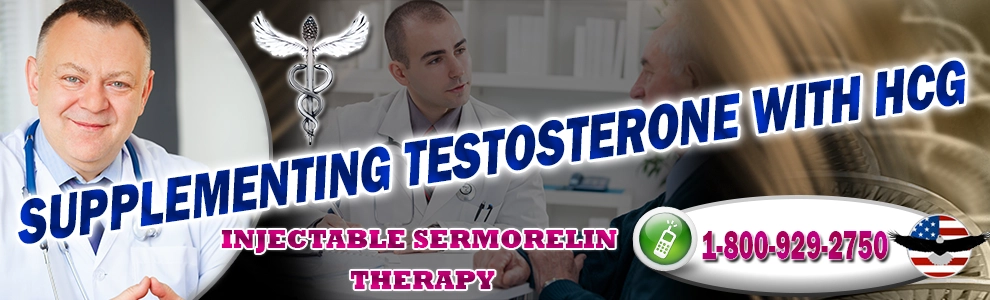 supplementing testosterone with hcg