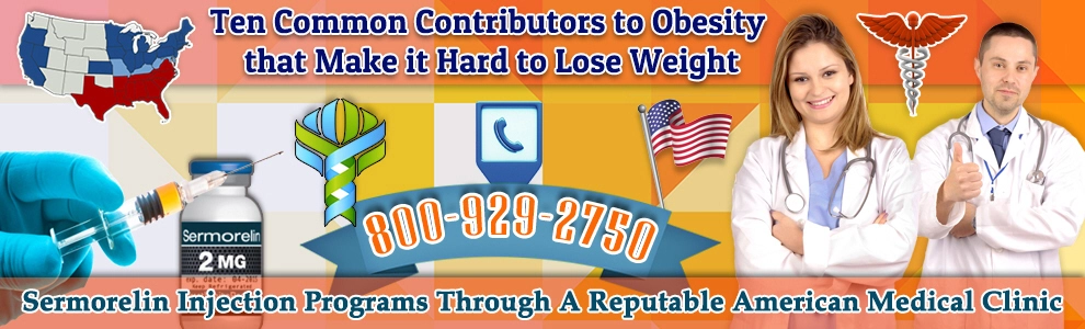 ten common contributors obesity make hard lose weight