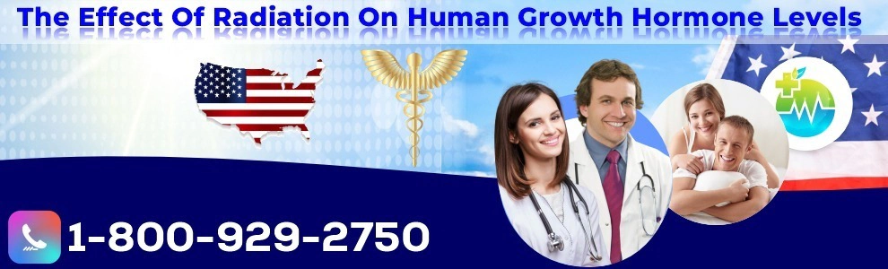 the effect of radiation on human growth hormone levels