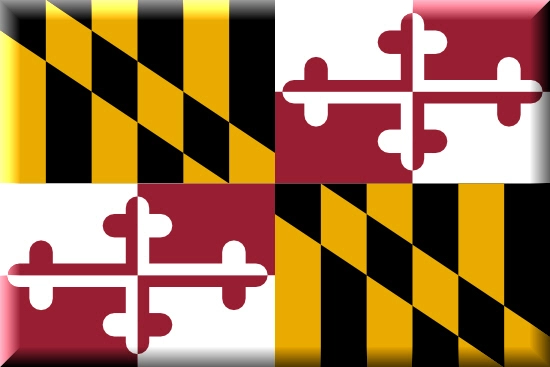 Maryland state flag, medical clinics