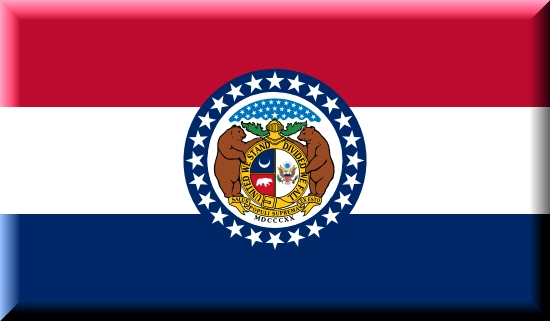 Missouri state flag, medical clinics