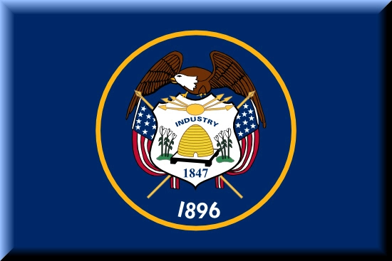 Utah state flag, medical clinics