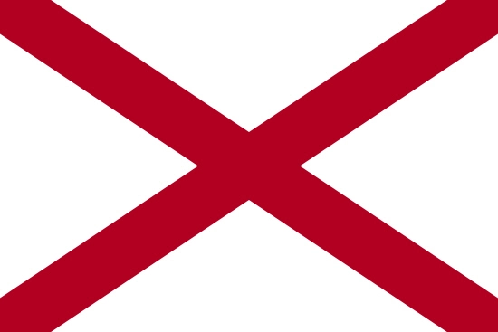 Alabama state flag, medical clinics