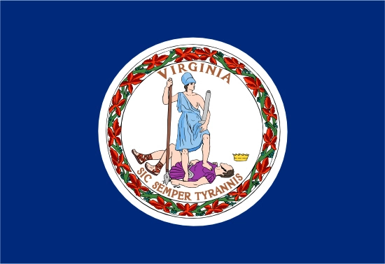Virginia state flag, blood testing facilities Virginia state flag, medical clinics
