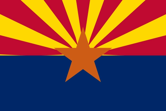 Arizona state flag, medical clinics