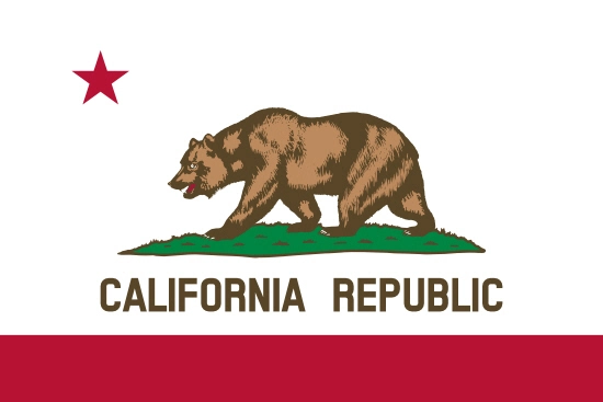 California state flag, blood testing facilities California state flag, medical clinics
