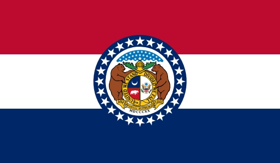 Missouri state flag, medical clinics