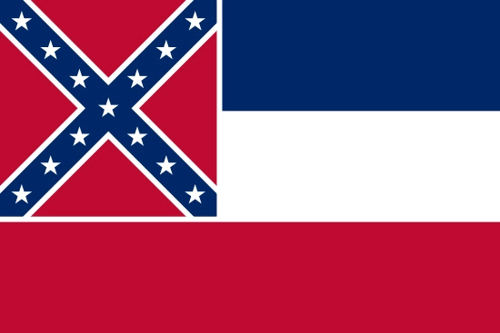 Mississippi state flag, medical clinics