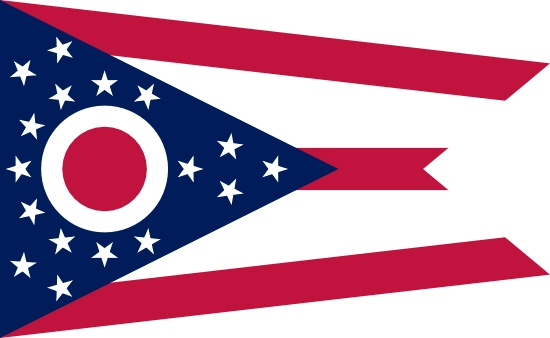 Ohio state flag, medical clinics