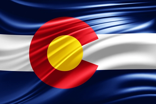 Colorado state flag, medical clinics