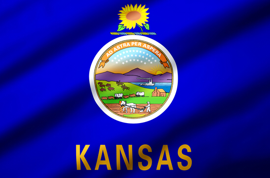 Kansas state flag, blood testing facilities Kansas state flag, medical clinics