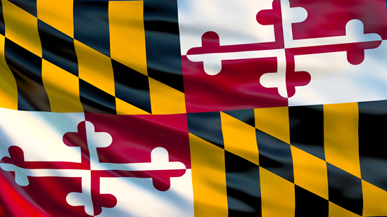 Maryland state flag, blood testing facilities Maryland state flag, medical clinics