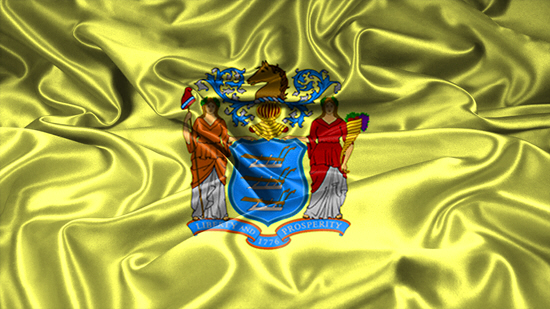 New Jersey state flag, blood testing facilities New Jersey state flag, medical clinics