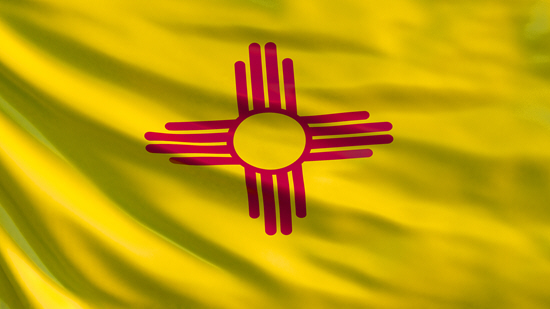 New Mexico state flag, blood testing facilities New Mexico state flag, medical clinics