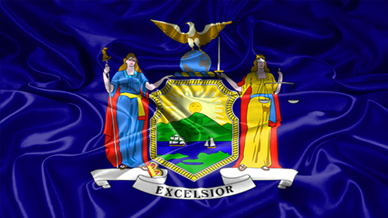 New York state flag, blood testing facilities New York state flag, medical clinics