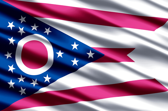 Ohio state flag, blood testing facilities Ohio state flag, medical clinics