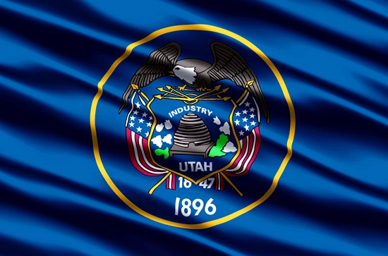 Utah state flag, medical clinics