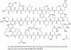 Sermorelin molecue chemical image 300x213