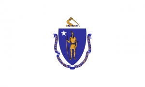 Massachusetts state flag 300x180