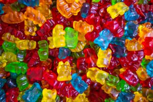 A pile of gummy bears.